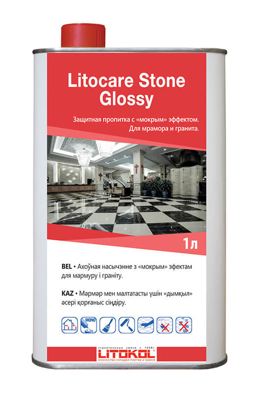 Пропитка LITOCARE STONE GLOSSY серия Очистители и пропитки