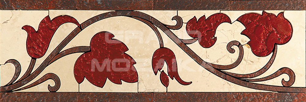 Бордюр GR-3 серия Grape