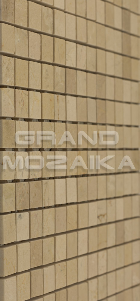 Мозаика АМ-10П (Crema Marfil) серия Marble