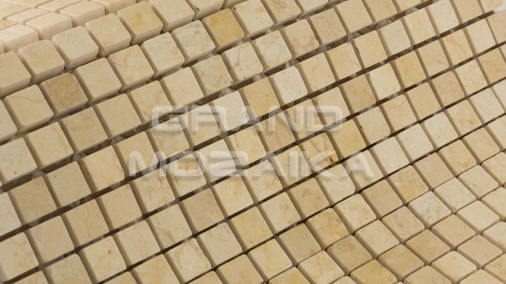 Мозаика АМ-9П (Botticino) серия Marble