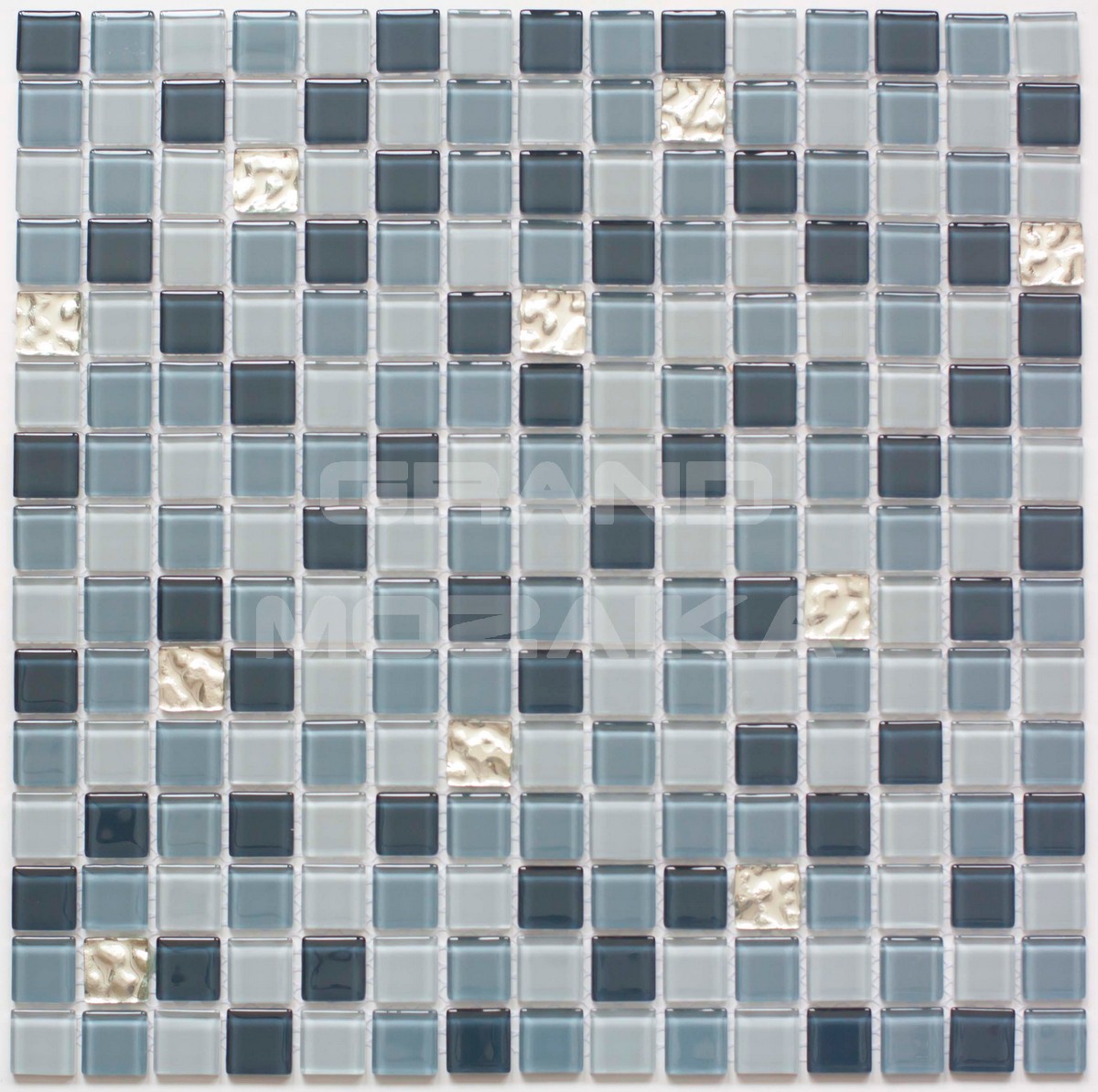 Мозаика STEEL SILVER серия Cristal