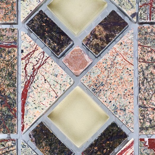 Бордюр мозаичный Forest Green-L5 серия Бордюры Elegant