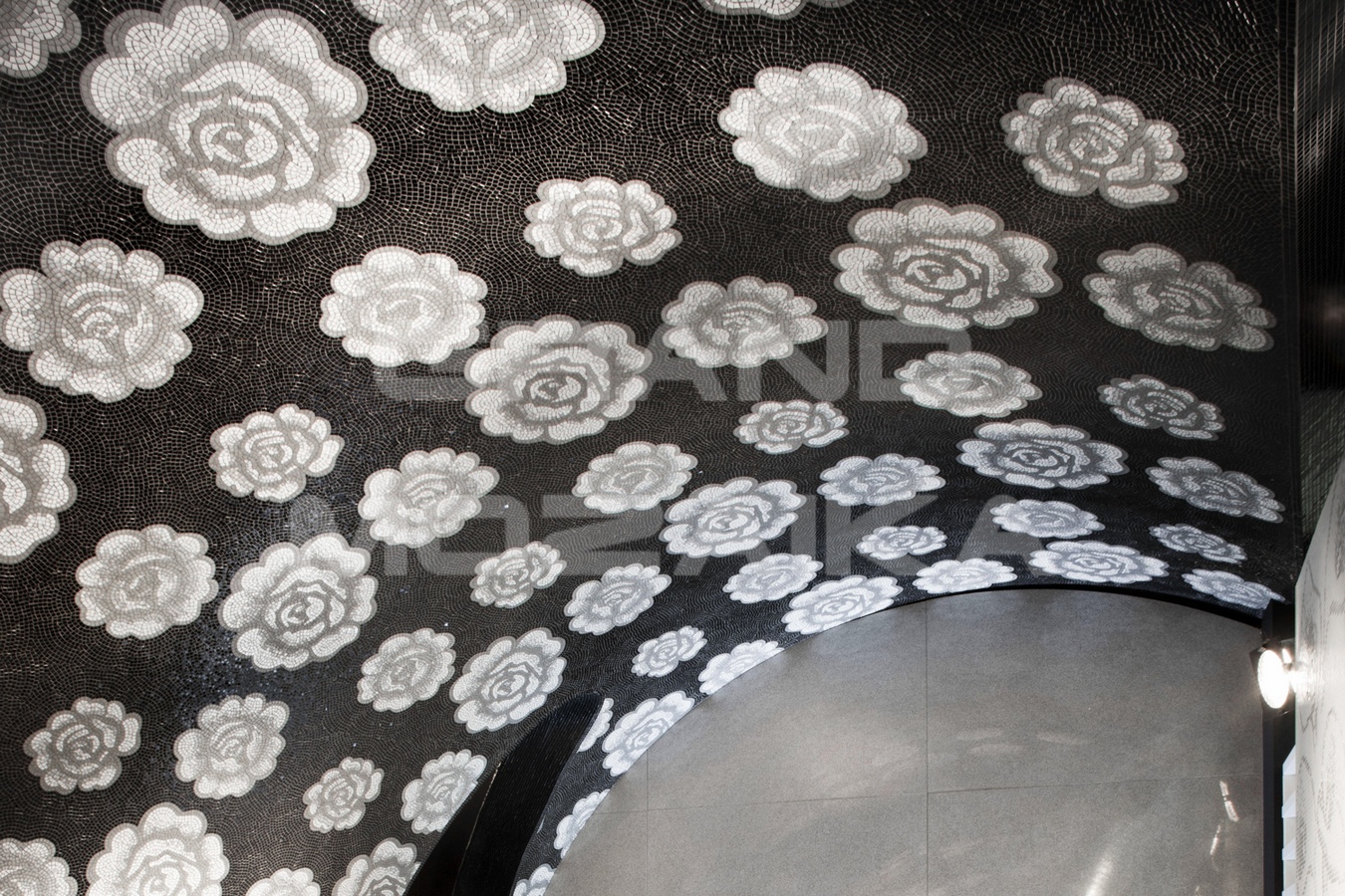 Панно rose di paest um a серия Artistic Mosaic