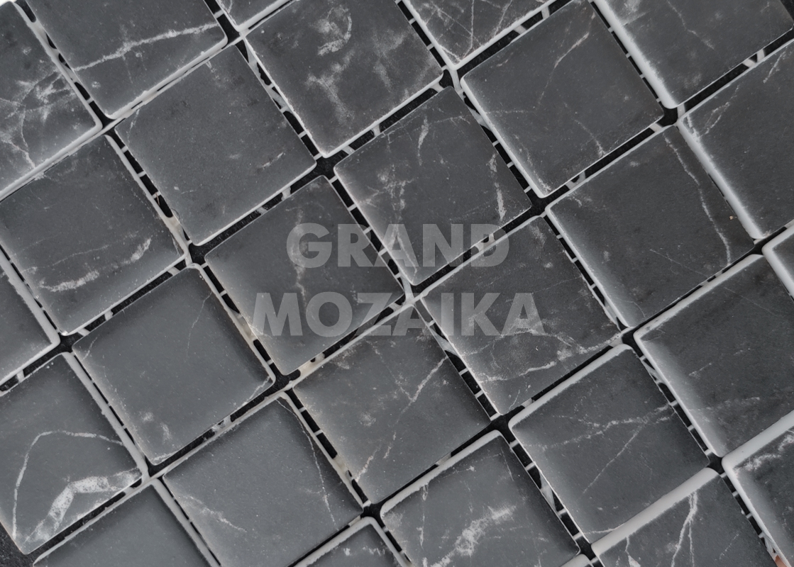 Мозаика Supreme Marquina серия Marble Glass