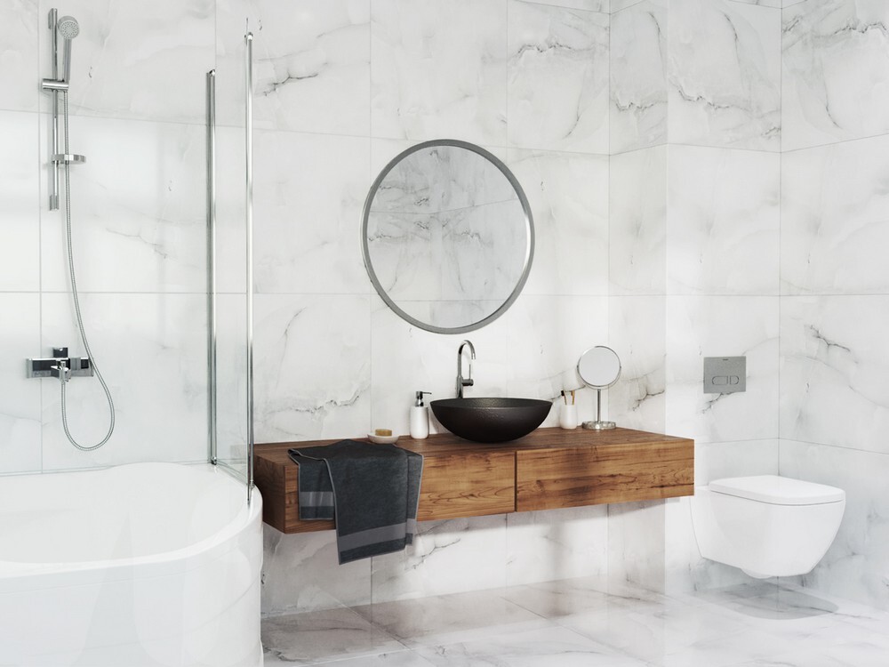 Плитка Antisky White 60x60 Polished серия Oasis