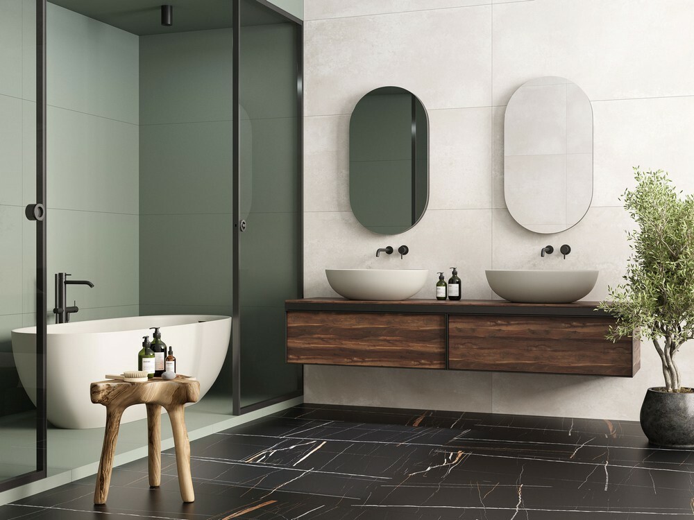 Плитка Basalt Blanco 60x120 5мм Matt серия Loft