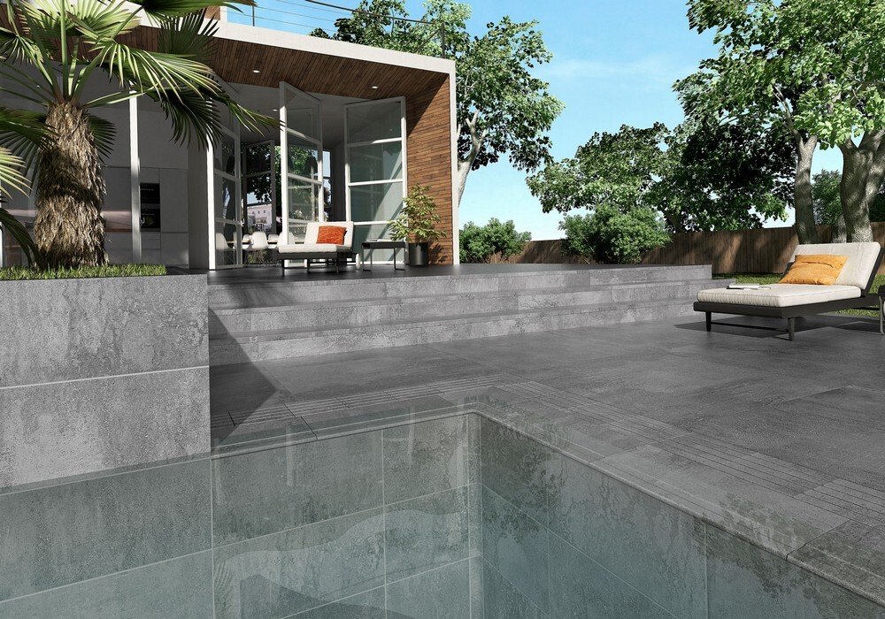 Ступени PELDANO RECTO OPERA IRON Фронтальная ступень 33x120x3 серия Opera Iron