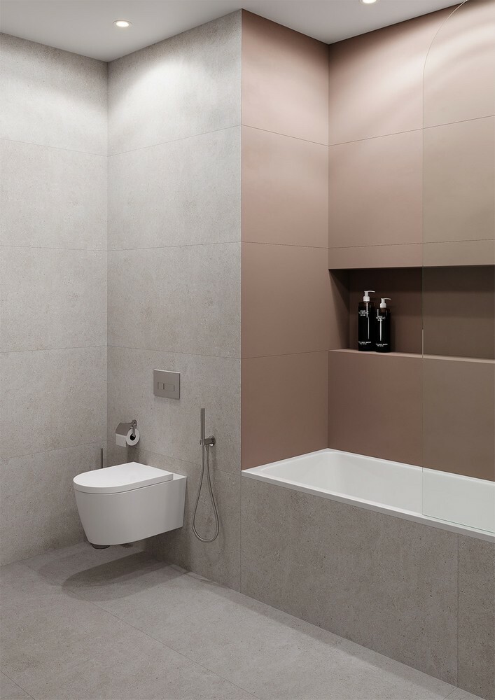 Плитка Elite Peach 60x120 5мм Matt серия Monocolors