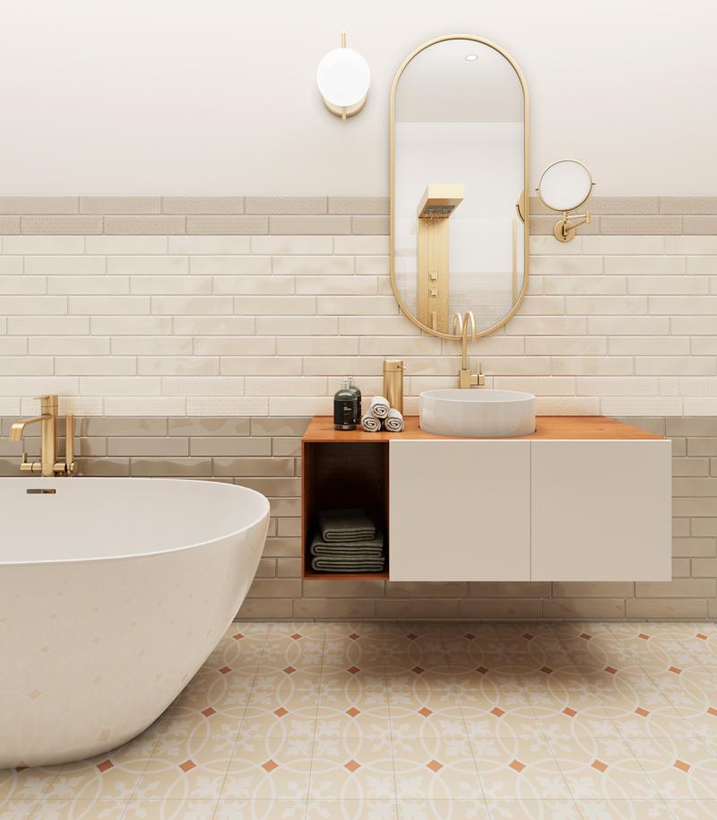 Плитка FLORENCIA DECOR BEIGE серия Florencia V