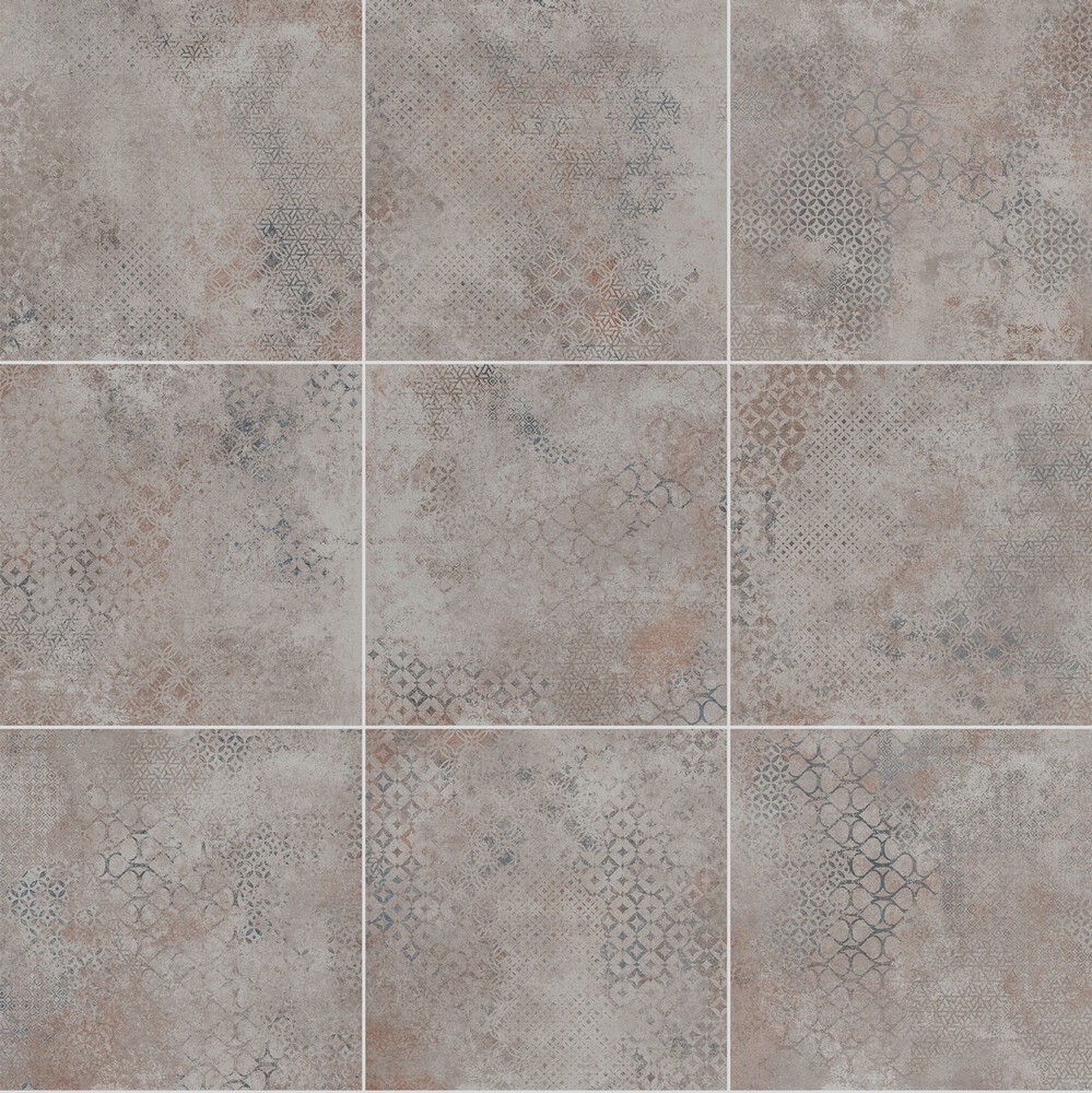 Плитка ALPHA BEAT GRAY 60.8х60.8 серия Alpha Beat