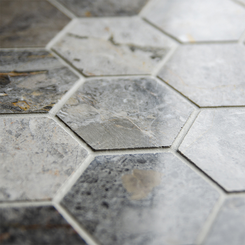 Мозаика Hexagon VLgP 64x74 (305x305x8) ( аналог Hexagon LgP 74x74x9) серия Wild Stone