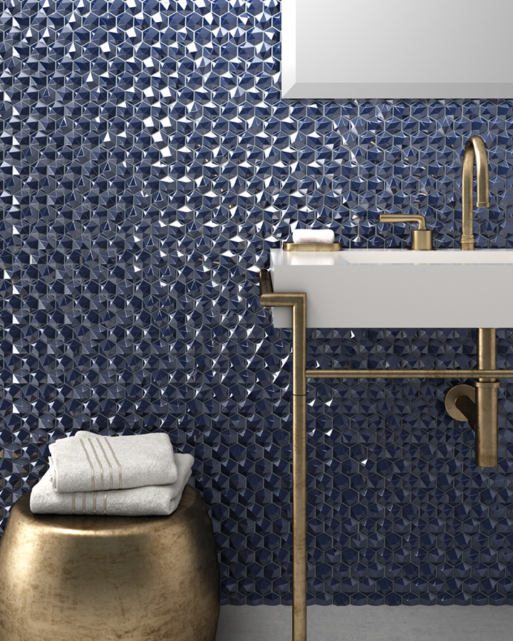 Мозаика Hex Diamond № 374D серия Honey Diamond