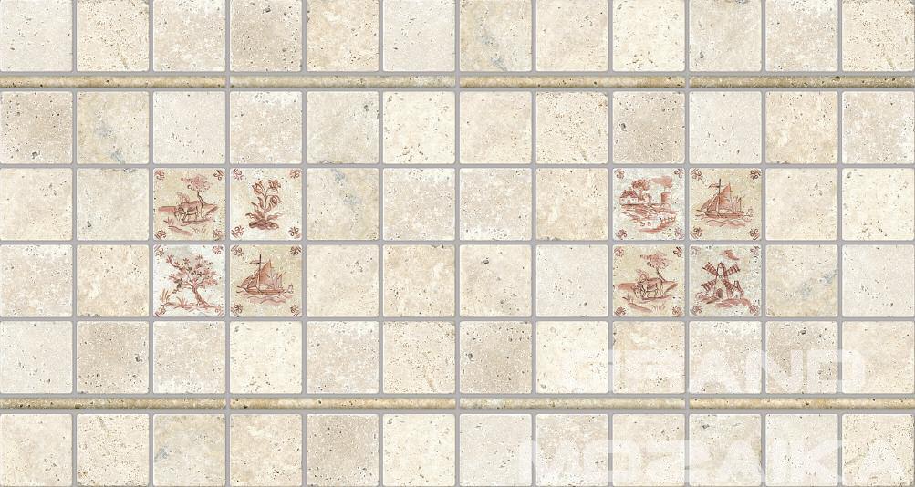 Плитка израсцы-3 10*10 серия Provance Rustic