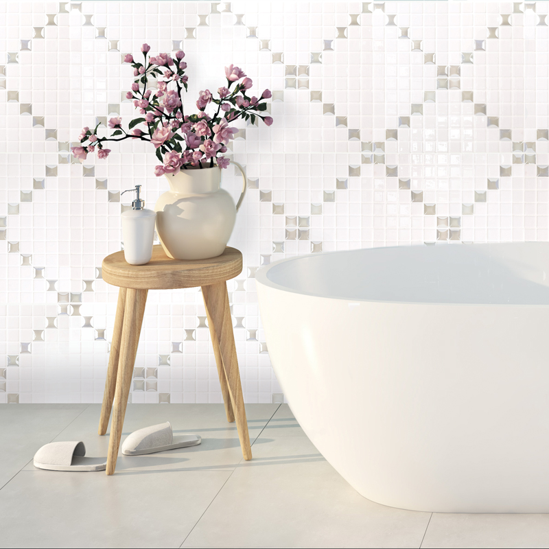 Мозаика Trento Edna White серия Mixed V