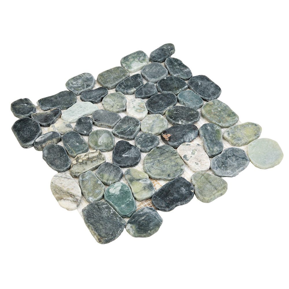 Мозаика 052366S MS9002 BC МРАМОР НЕФРИТОВЫЙ круглый серия Nature