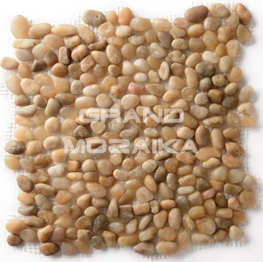 Мозаика 052362 MS00-6SP ГАЛЬКА крупная песочно-глянцевая серия Nature