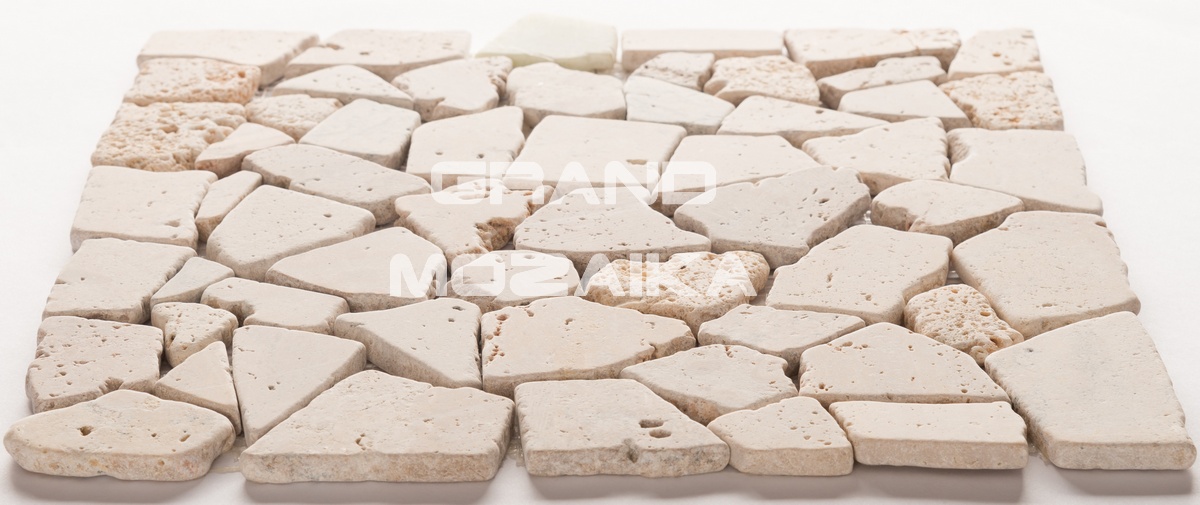 Мозаика 052374 MS7030 МРАМОР розовый квадратный серия Nature