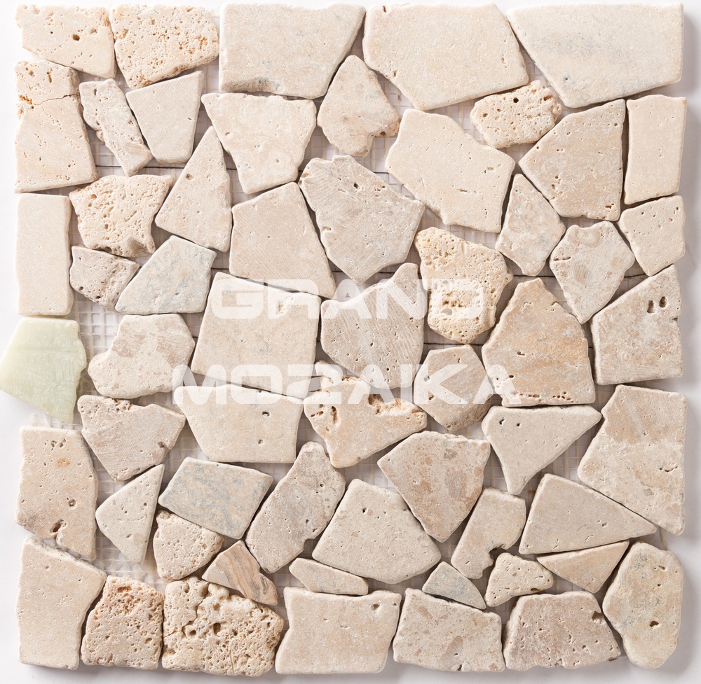 Мозаика 052374 MS7030 МРАМОР розовый квадратный серия Nature