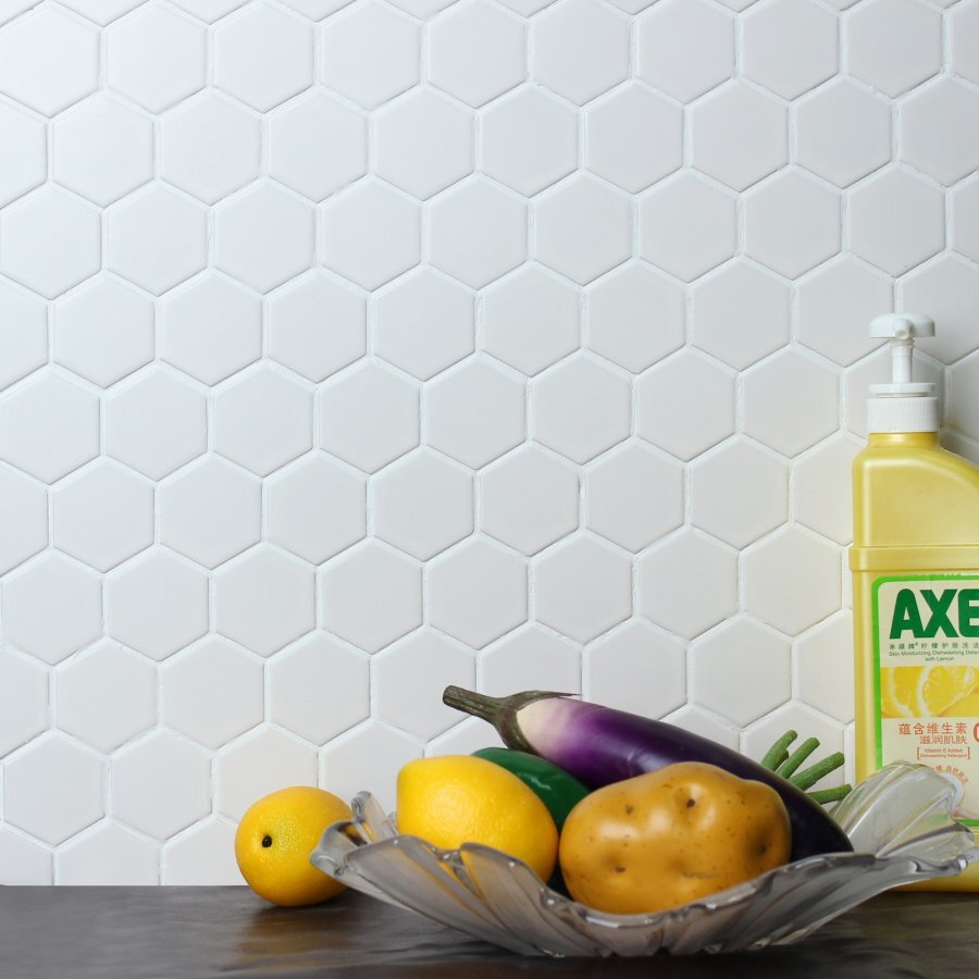 Мозаика Nakama white серия Ceramic Bona