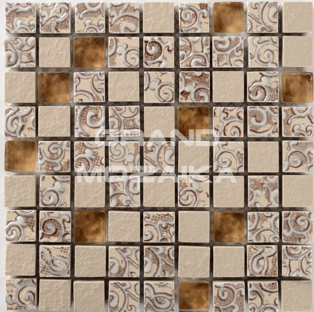 Мозаика Dreams Beige серия Glass-Stone