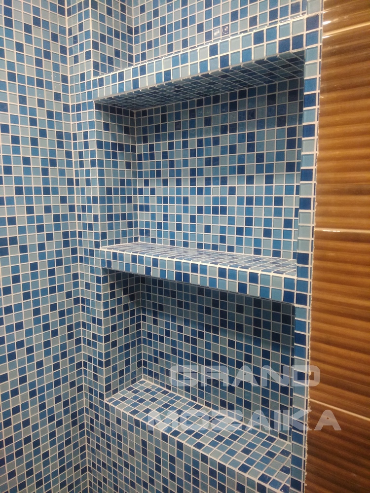 Мозаика Navy blu серия Crystal Bona