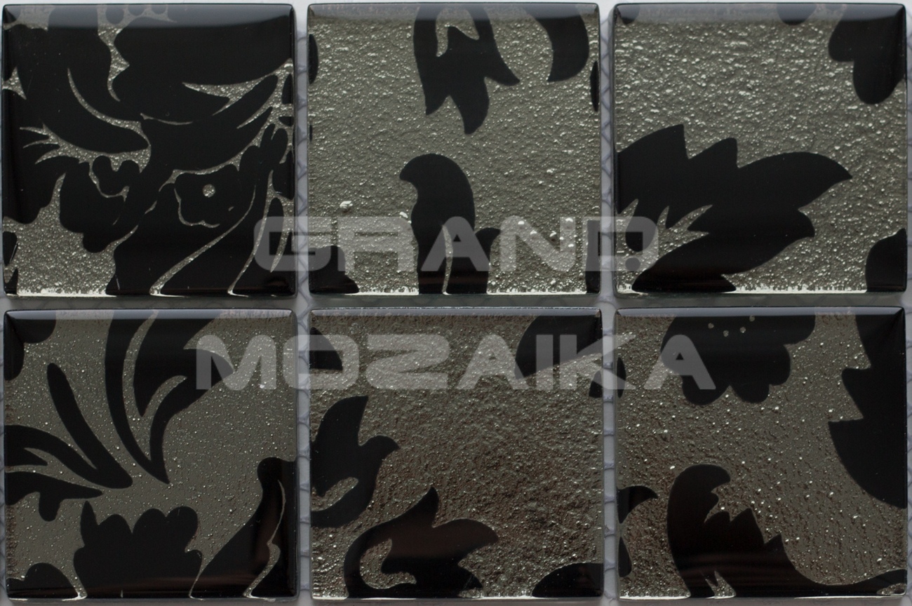 Мозаика Black Silk серия Orro Glass