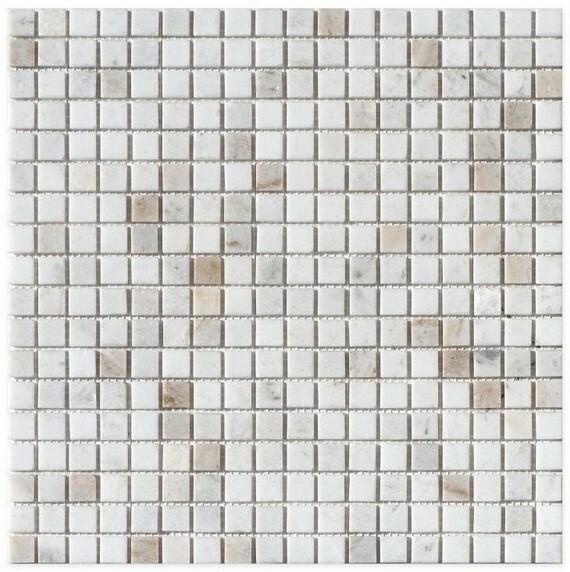 Мозаика VALENTINO BIANCO TUM 15x15х4 серия Orro Stone