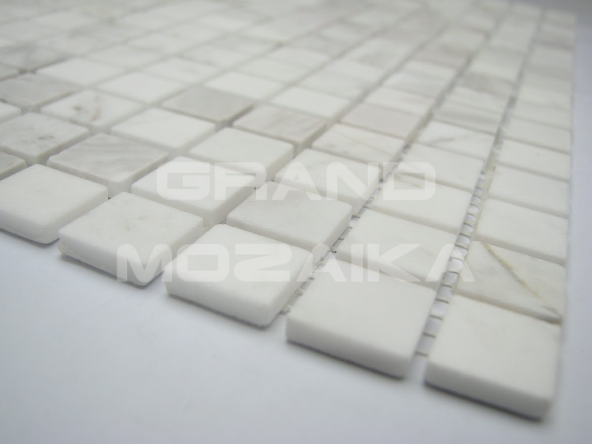 Мозаика Dolomiti blanco POL 15x15х4 серия Pietrine Slim