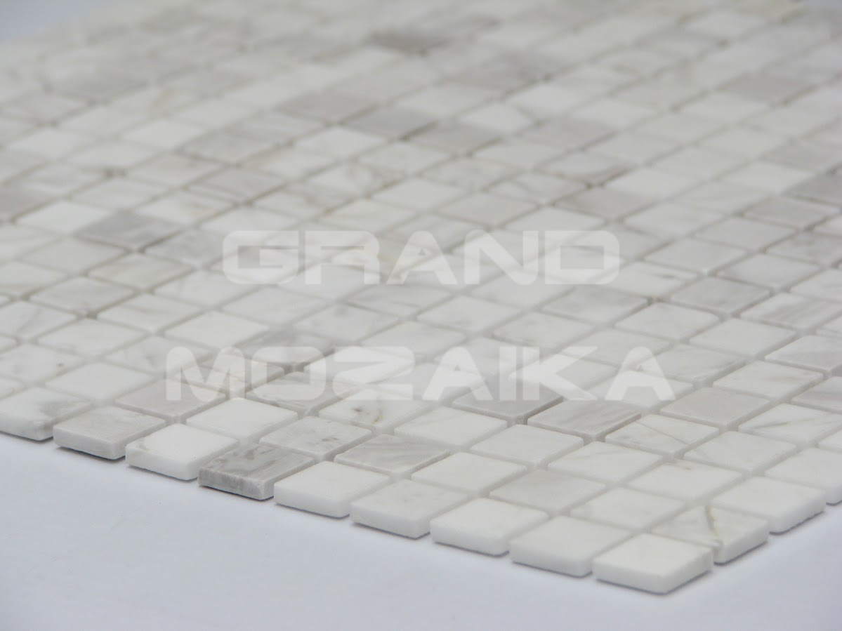 Мозаика Dolomiti blanco POL 15x15х4 серия Pietrine Slim