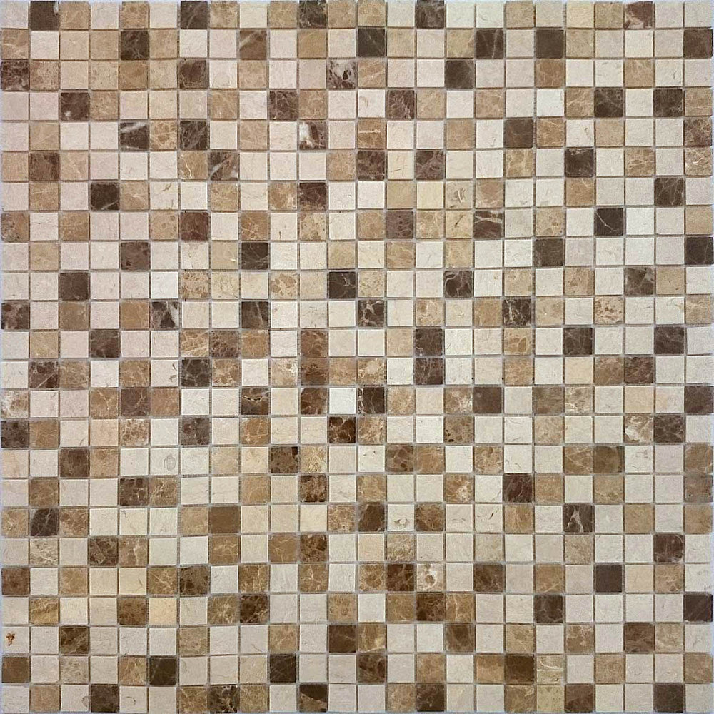 Мозаика Pietra Mix 1 POL 23x23х4 серия Pietrine Slim