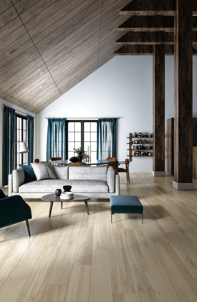 Плитка Vanilla 120x20 E20N MAT серия ETIC Wood