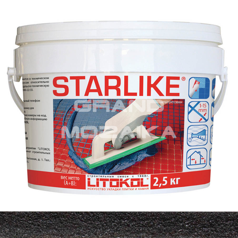 Затирка LITOCHROM S C.240 2.5 серия Starlike