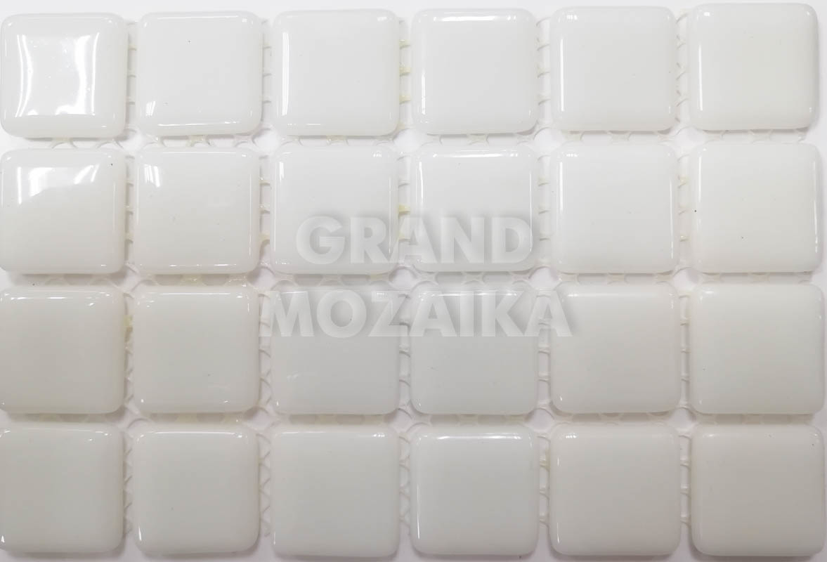 Мозаика Super White MK25105 серия Glass Mosaic