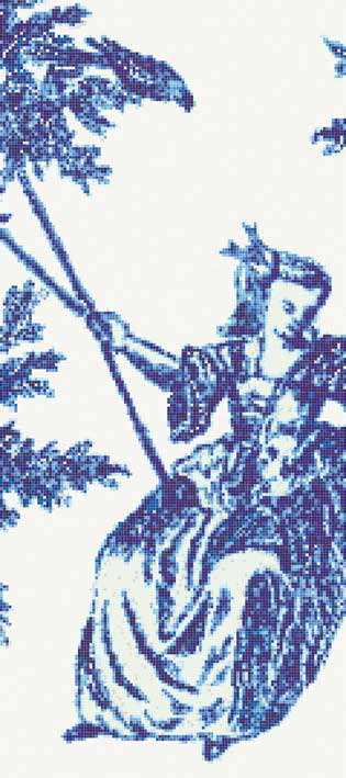 Панно Jardin Bleu G серия Decorations