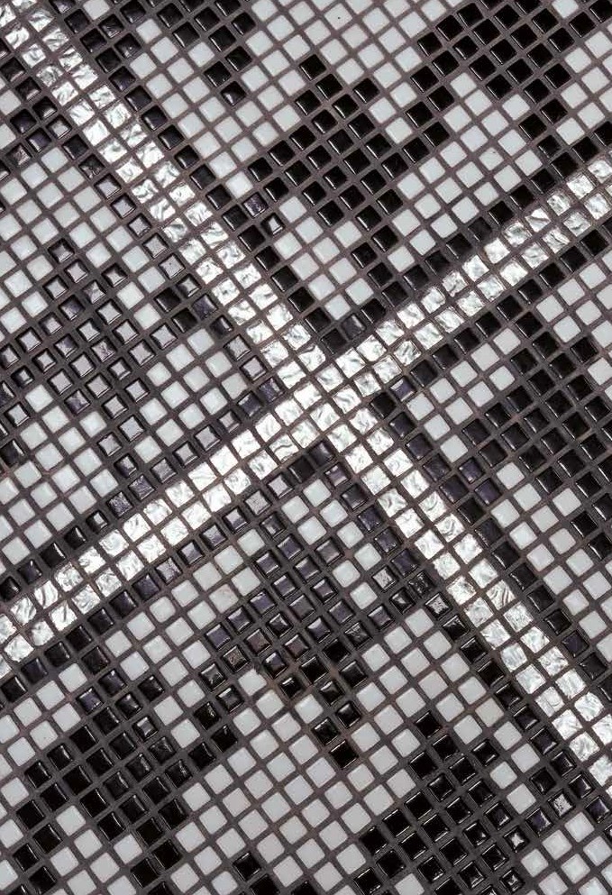 Панно Pied De Poule Nero серия Opus Romano Decorations