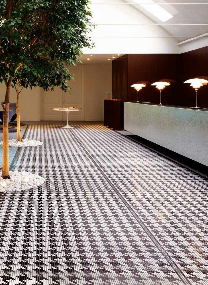 Панно Pied De Poule Nero серия Opus Romano Decorations