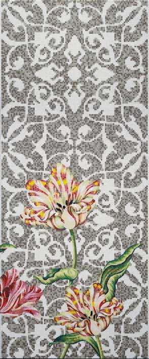 Панно Tulips Grey D серия Decorations