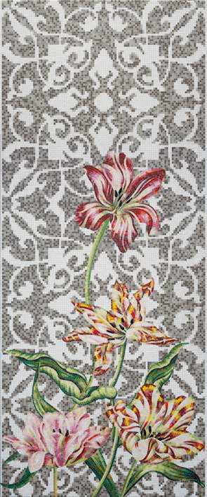 Панно Tulips Grey Single серия Decorations