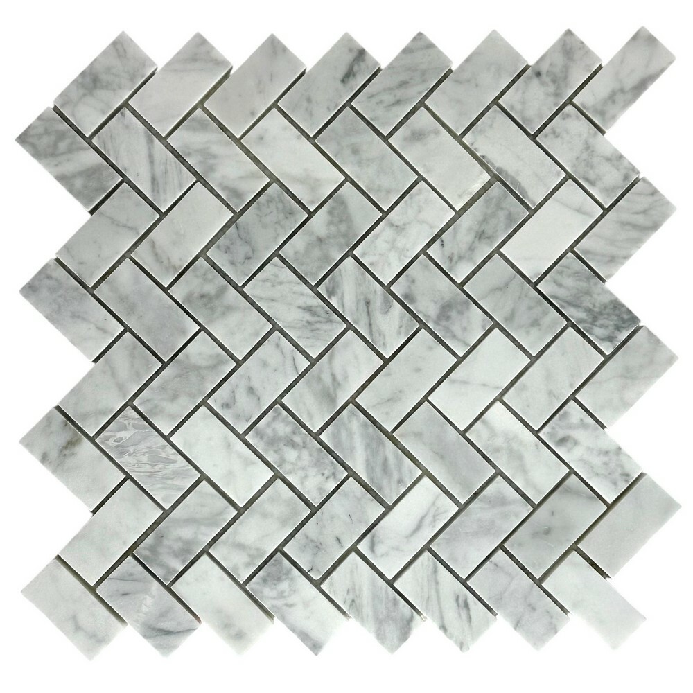 Мозаика CHEVRON CARRARA BIANCO серия Carpet Series