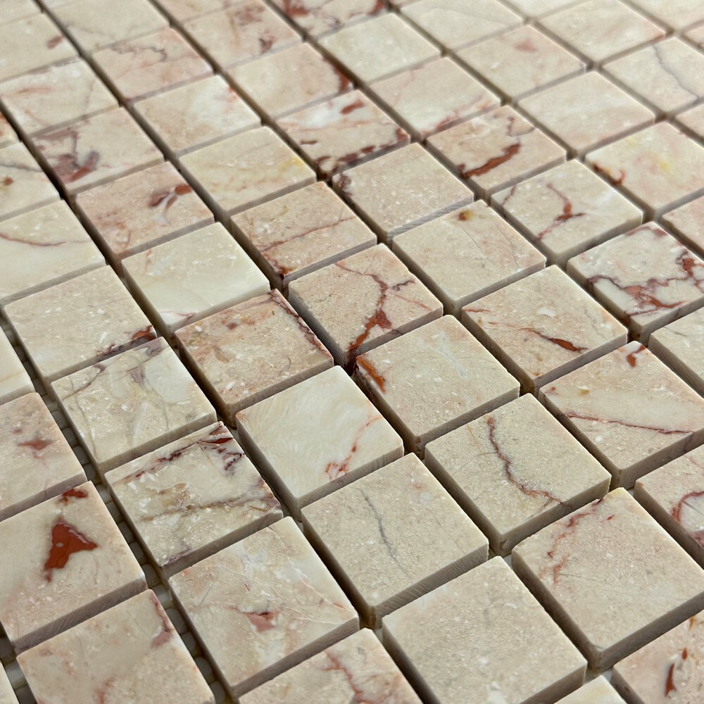 Мозаика CREAM ROSE 23x23 серия Marble Stone