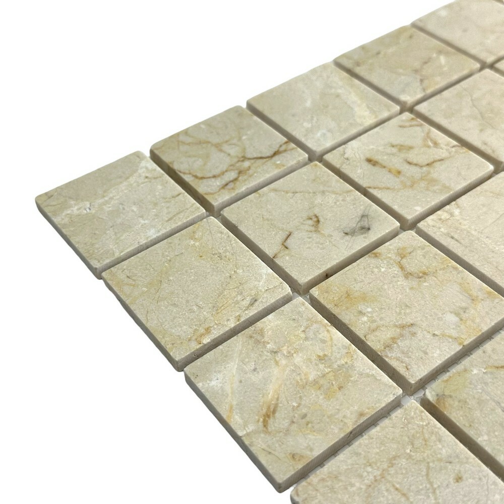 Мозаика CREMA MARFIL POL 48x48 серия Marble Stone