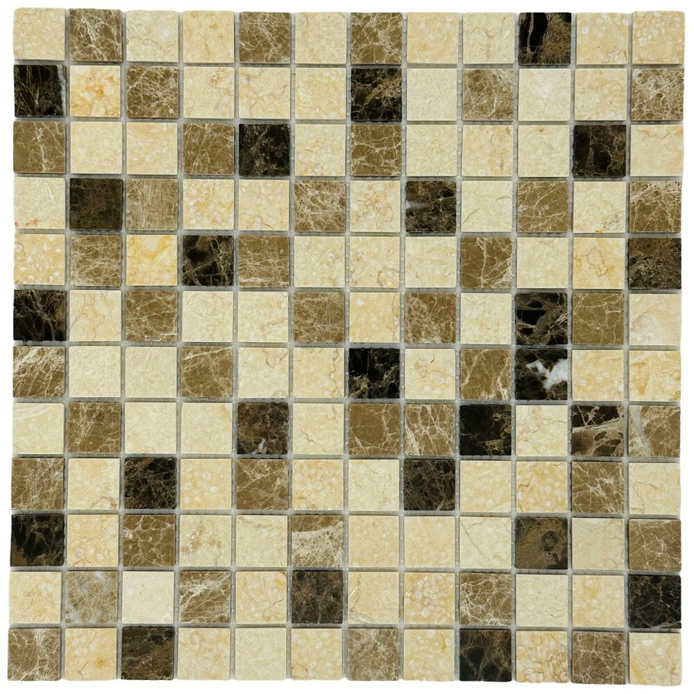 Мозаика MIX STONE 1 POL 23x23 серия Marble Stone