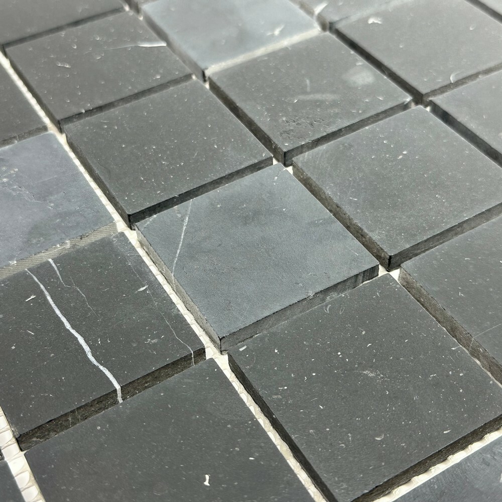Мозаика NERO MARQUINA MAT 48x48 серия Marble Stone