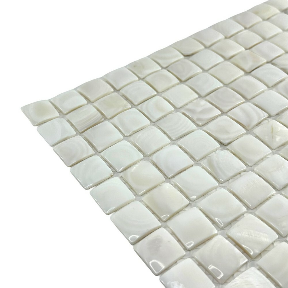 Мозаика CONVEX WHITE SHELL серия Shell-M