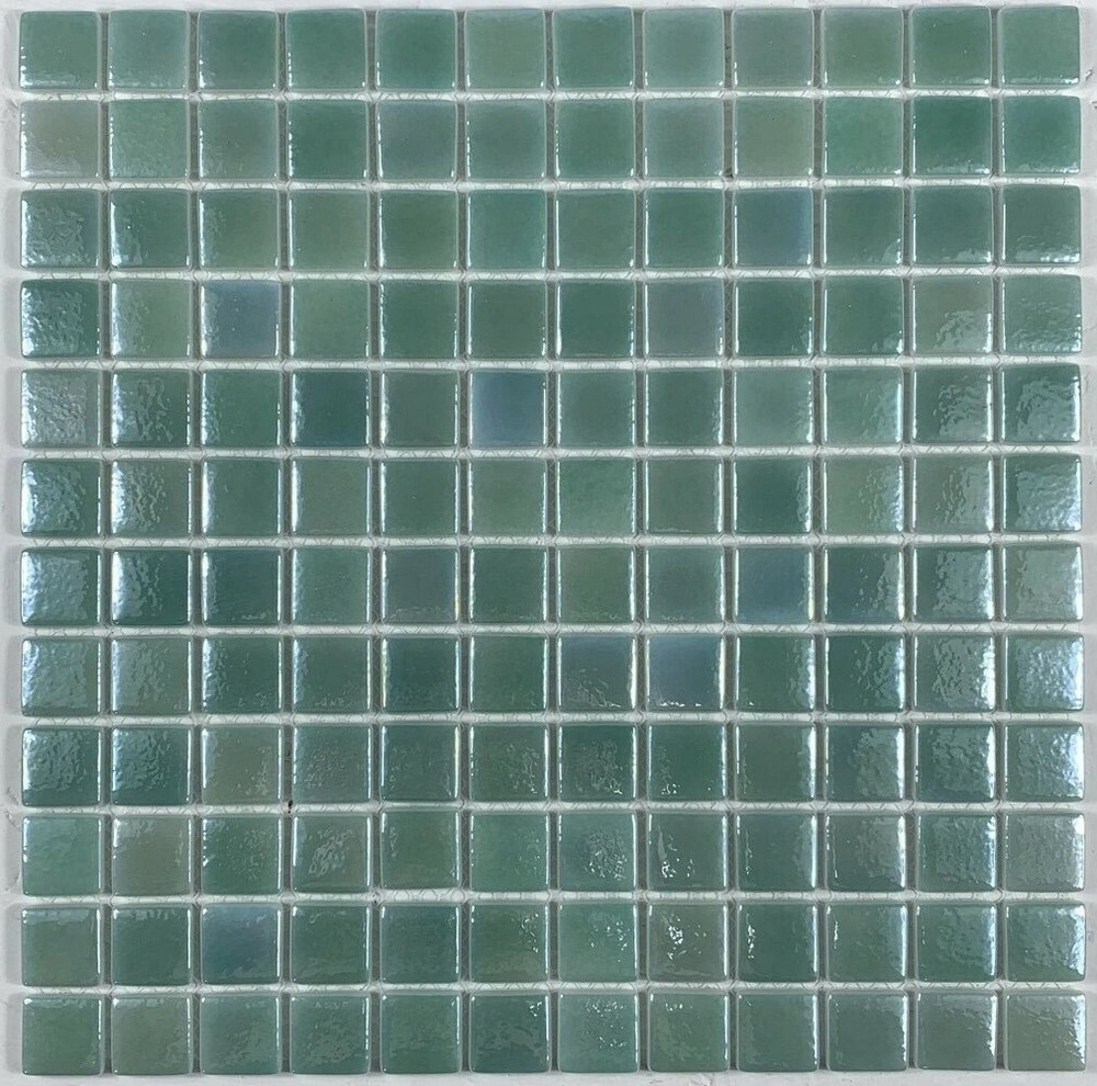 Мозаика Бирюза зеленая серия Pools-П