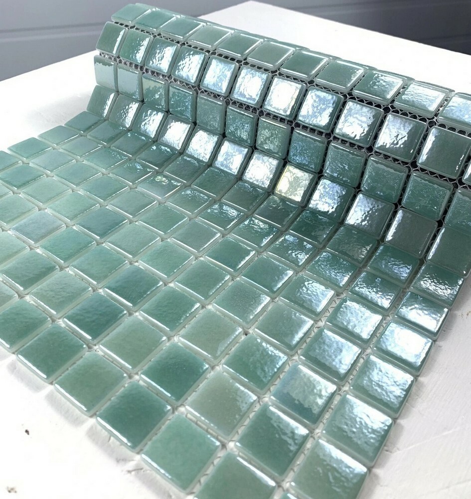 Мозаика Бирюза зеленая серия Pools-П