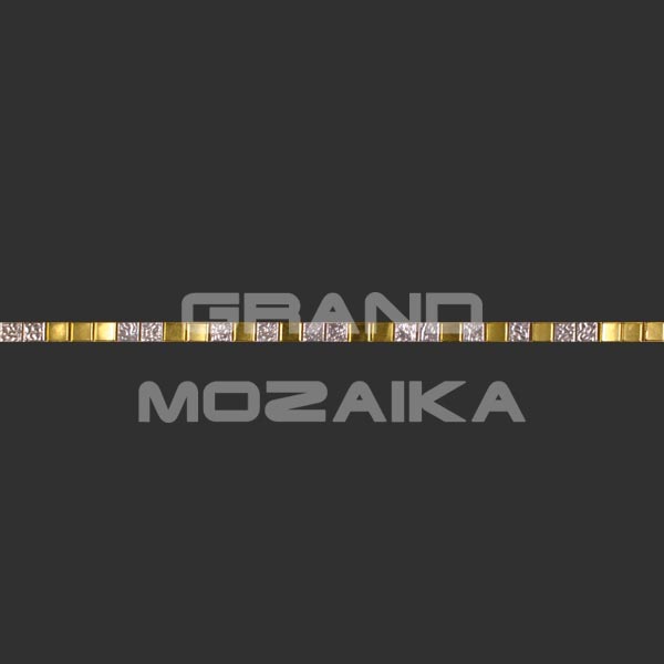Бордюр мозаичный BD613-10(GMC)* серия Бордюры матричные